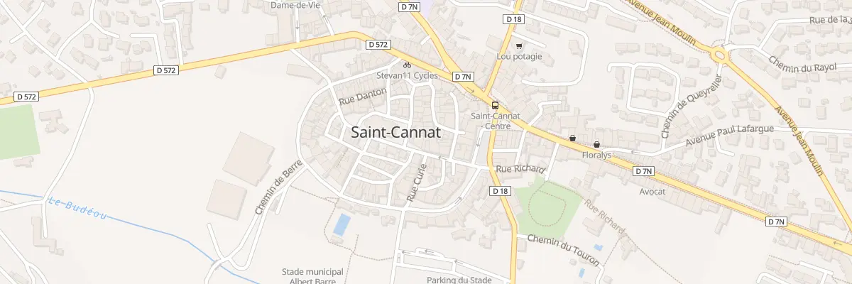 Plan du 10 Rue Roger Salengro à Saint-Cannat