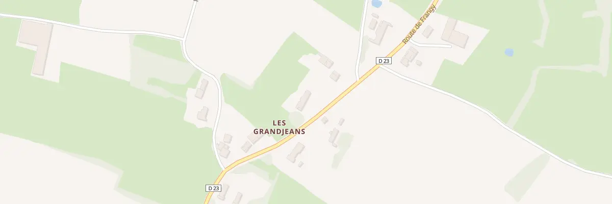 Plan du 790 Rte de Frangy à Montcony