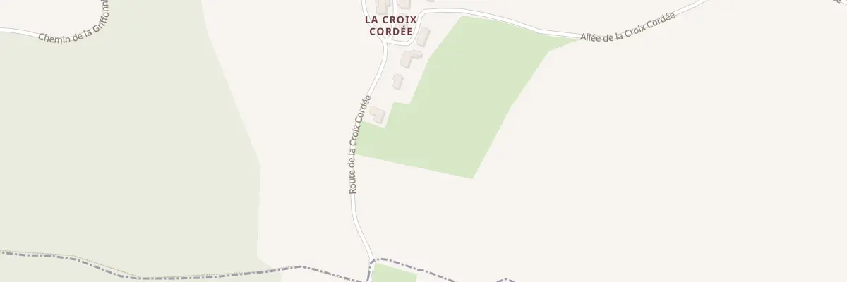 Plan du 701 Rte de la Croix Cordée à Villemotier
