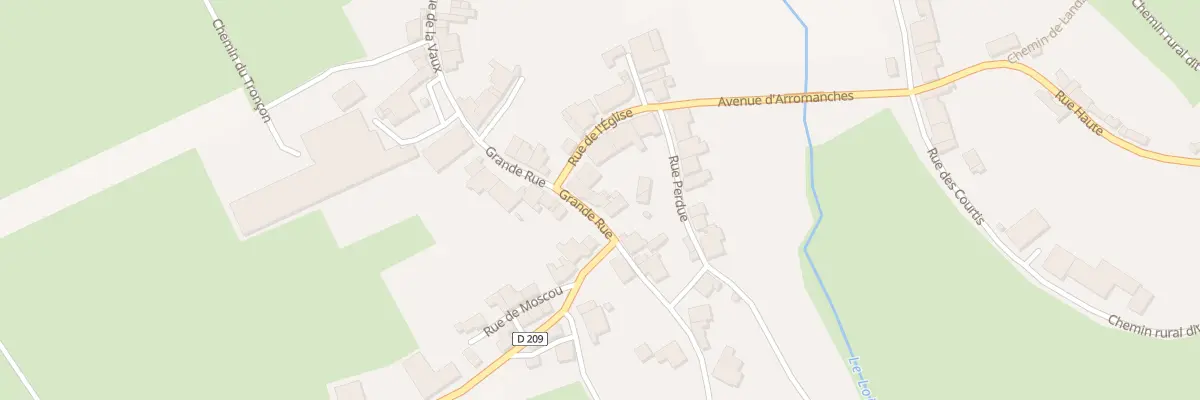 Plan du 2 Gr Grande Rue à Quincy-Landzécourt