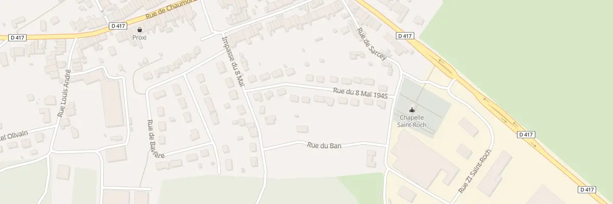 Plan du 10 Rue du Huit Mai à Biesles