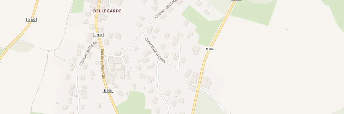Plan du 2 All de la Violiere à Priay