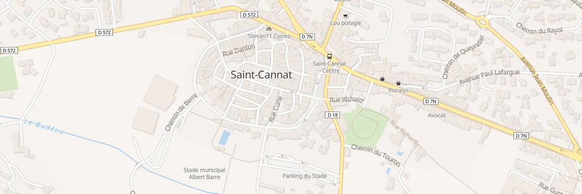 Plan du 5 Rue Roger Salengro à Saint-Cannat