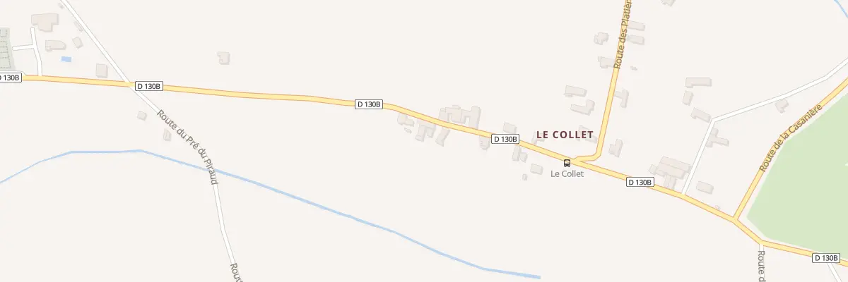 Plan du 5172 Le Collet à Saint-Pierre-de-Bressieux