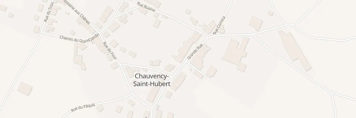 Plan du 14 Gr Grande Rue à Chauvency-Saint-Hubert