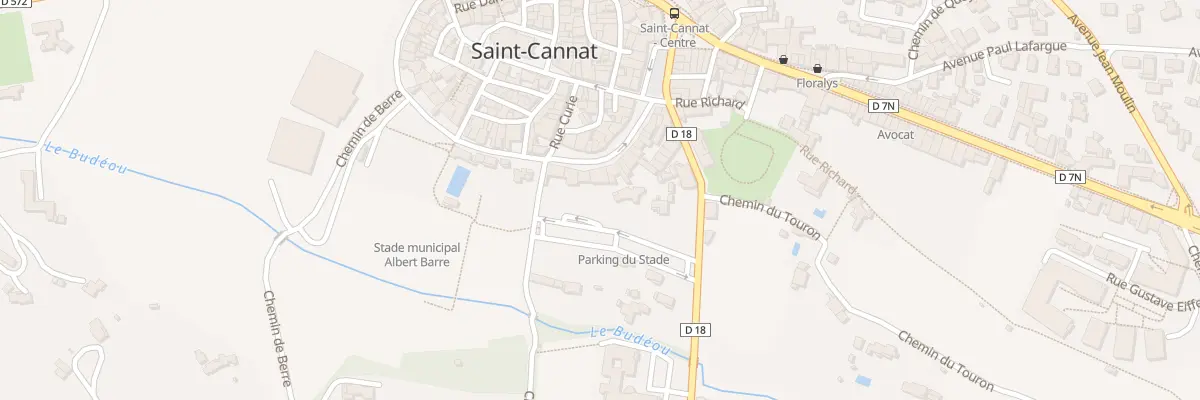 Plan du 19 Bd Marcel Parraud à Saint-Cannat