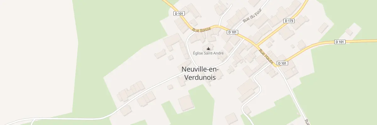 Plan du 2 Rue de Hibermont à Neuville-en-Verdunois