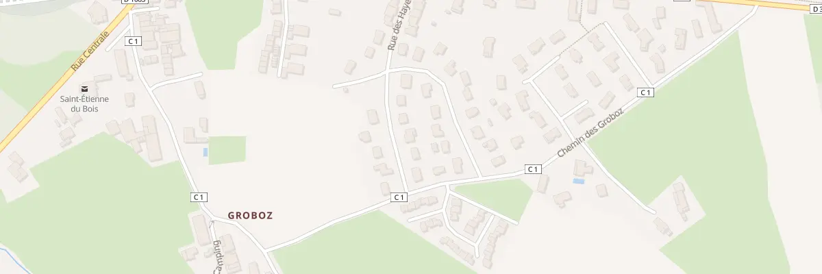 Plan du 16 Rue des Hayes à Saint-Étienne-du-Bois