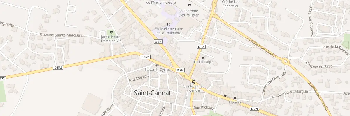 Plan du 6 Av Henri Barbusse à Saint-Cannat