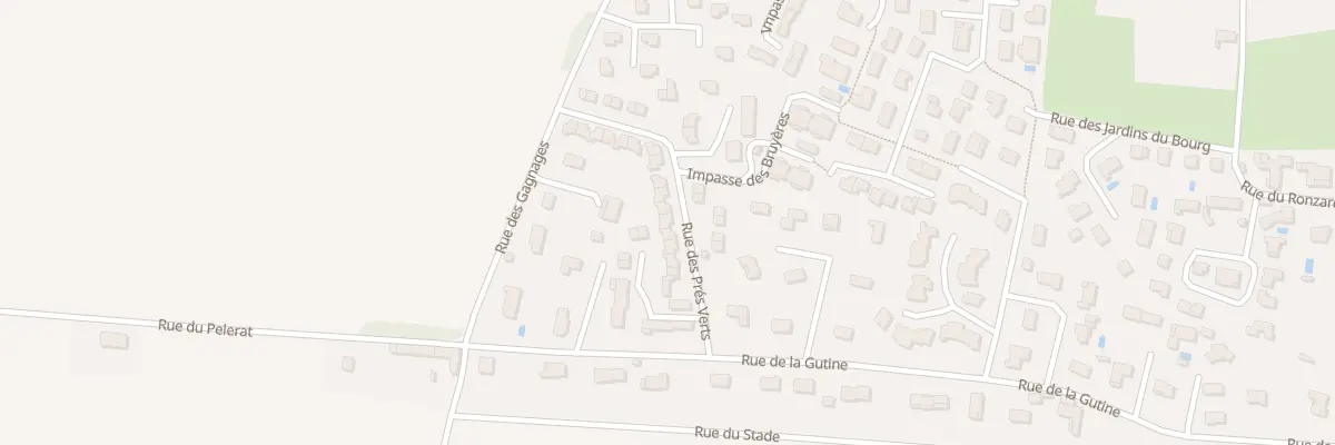 Plan du 19 Rue des Prés Verts à Brézins