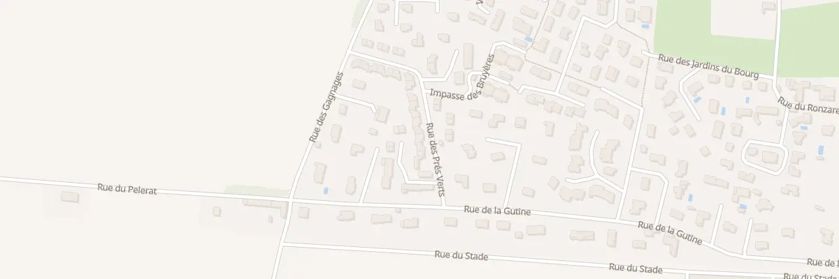 Plan du 17 Rue des Prés Verts à Brézins