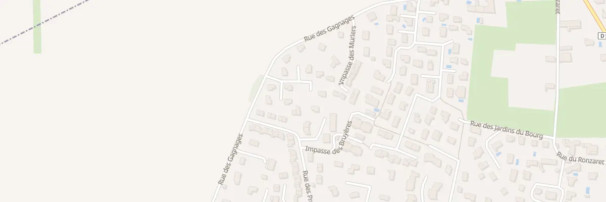 Plan du 2 Rue des Prés Verts à Brézins