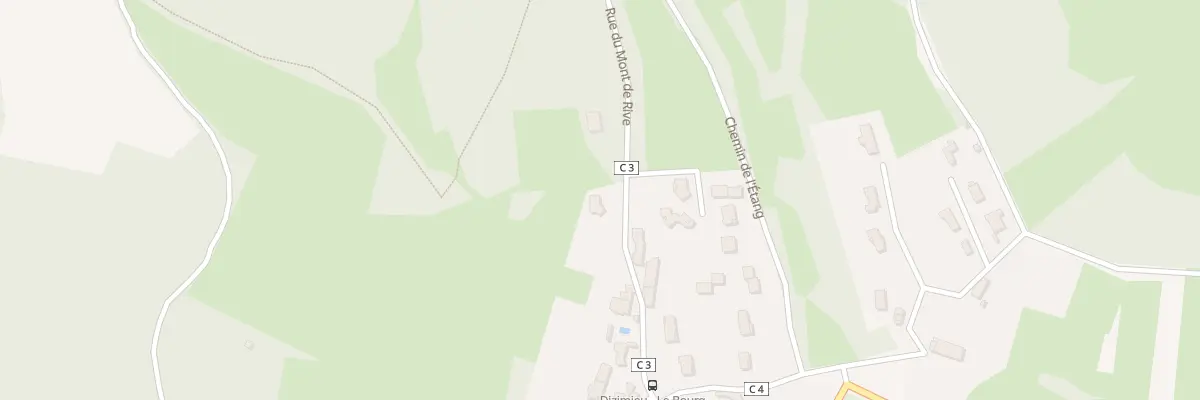 Plan du 636 Rue du Mont de Rive à Dizimieu