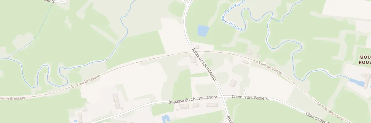 Plan du 624 Rte de Saint-martin à Ratte