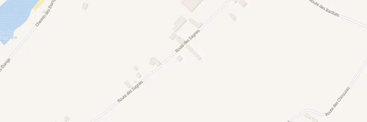 Plan du 1167 Rte des Sagnes à Saint-Romans