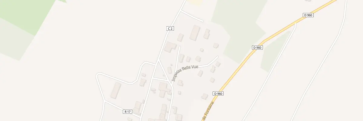 Plan du 1 Imp Belle Vue à Bourberain
