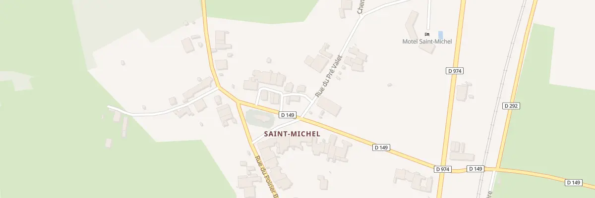 Plan du 1 Pl de l’Eglise A Saint Michel à Villegusien-le-Lac
