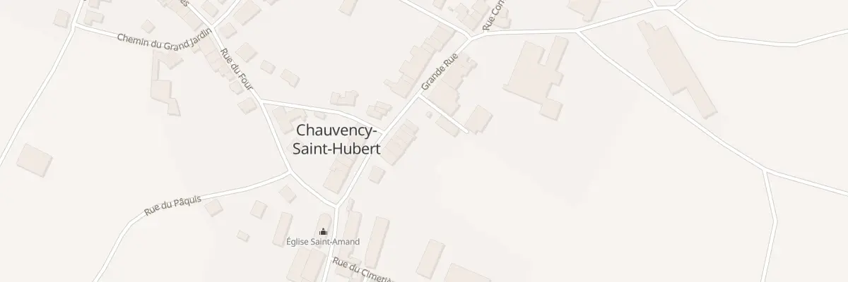 Plan du 13 Gr Grande Rue à Chauvency-Saint-Hubert