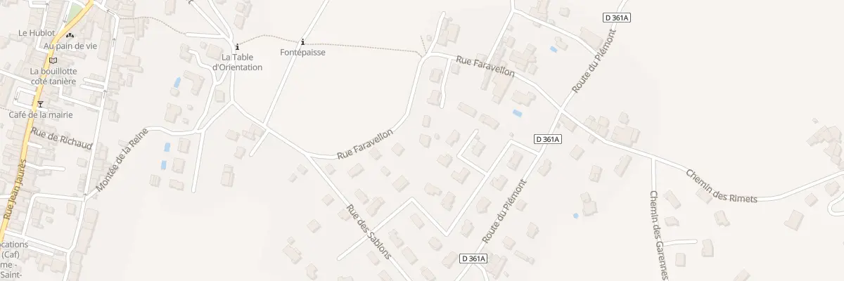 Plan du 630 Av du Sert à Saint-Jean-en-Royans