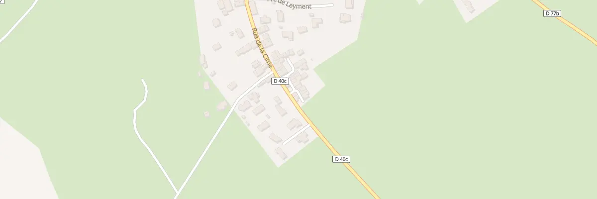 Plan du 487 Rue de la Cîme à Leyment