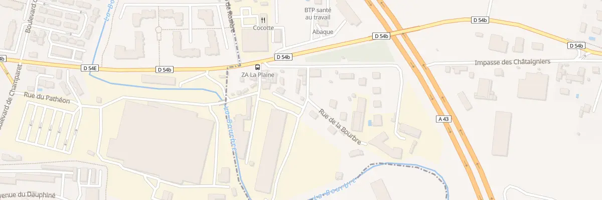 Plan du 2 Rue de la Bourbre à Ruy-Montceau
