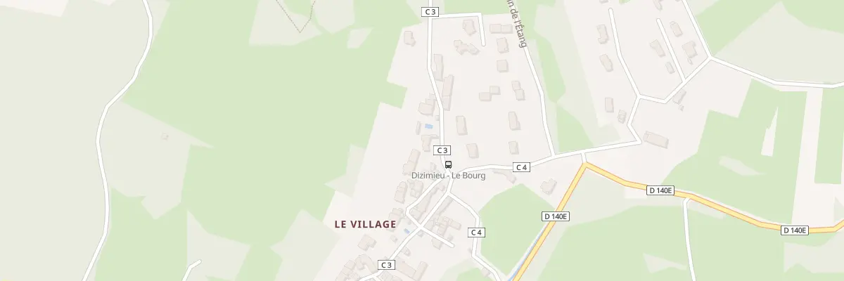 Plan du 740 Rue du Mont de Rive à Dizimieu