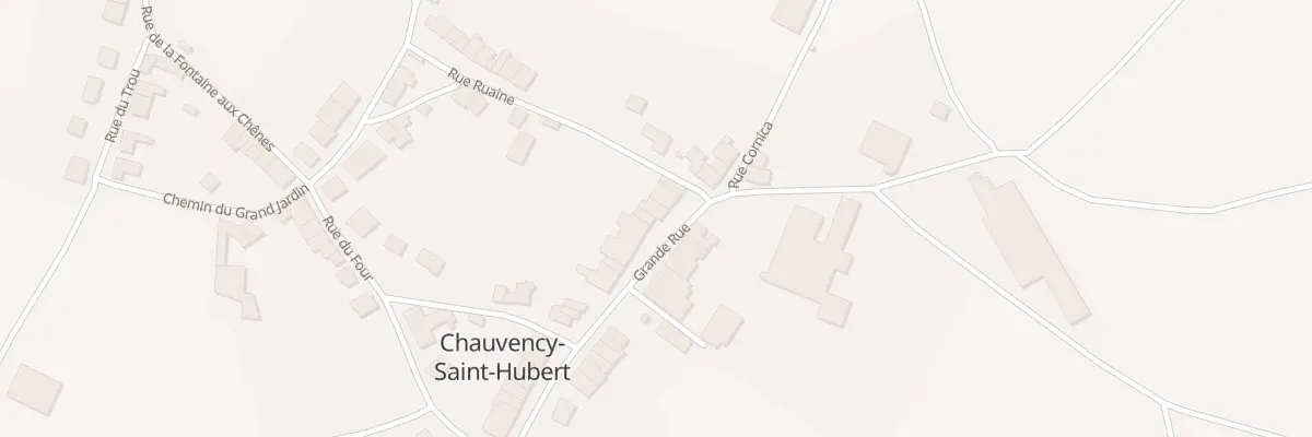 Plan du 20 Gr Grande Rue à Chauvency-Saint-Hubert