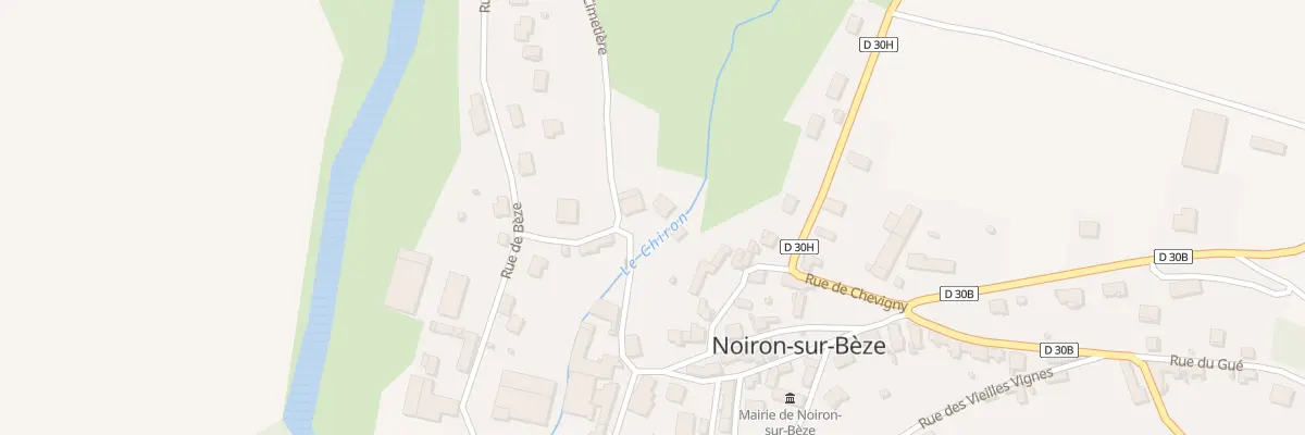 Plan du 6 Rue du Ruisseau à Noiron-sur-Bèze