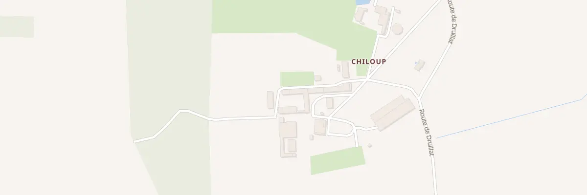 Plan du 190A All du Chateau de Chiloup à Saint-Martin-du-Mont