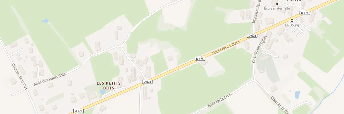 Plan du 376 Rte de Louhans à Ratte