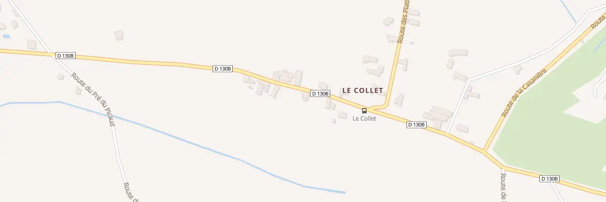 Plan du 860 Rte du Village à Saint-Pierre-de-Bressieux