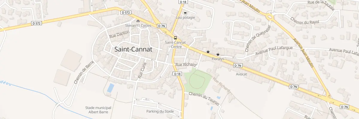 Plan du 4 Pl Gambetta à Saint-Cannat