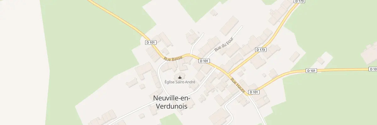 Plan du 10 Rue Basse à Neuville-en-Verdunois