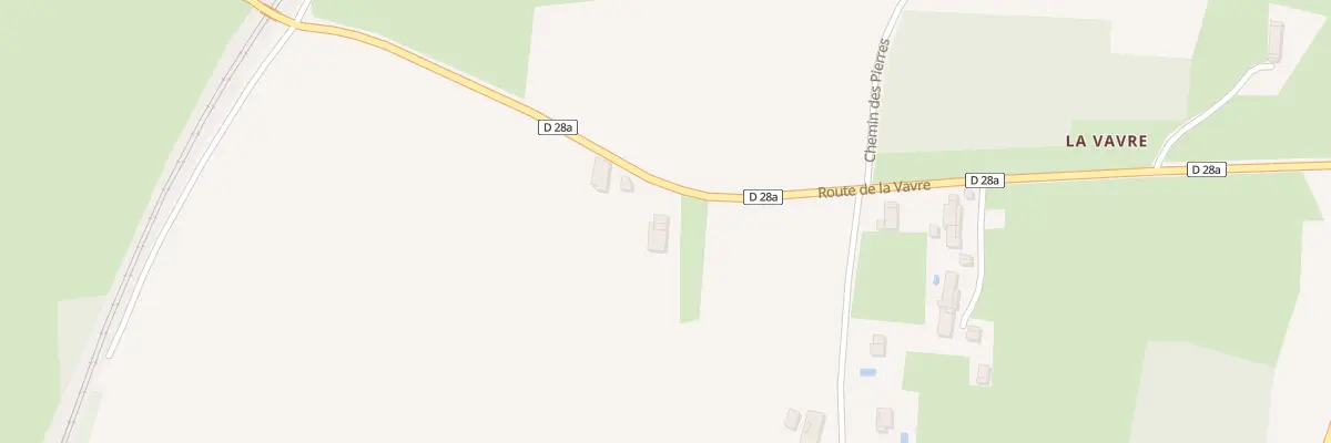 Plan du 1250 Rte de la Vavre à Bény