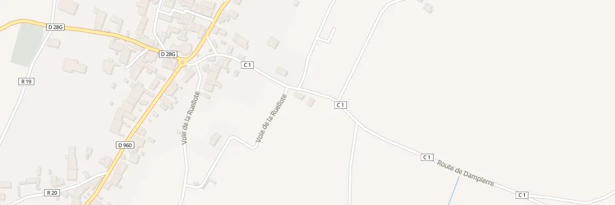 Plan du 24 Rte de Dampierre à Bourberain