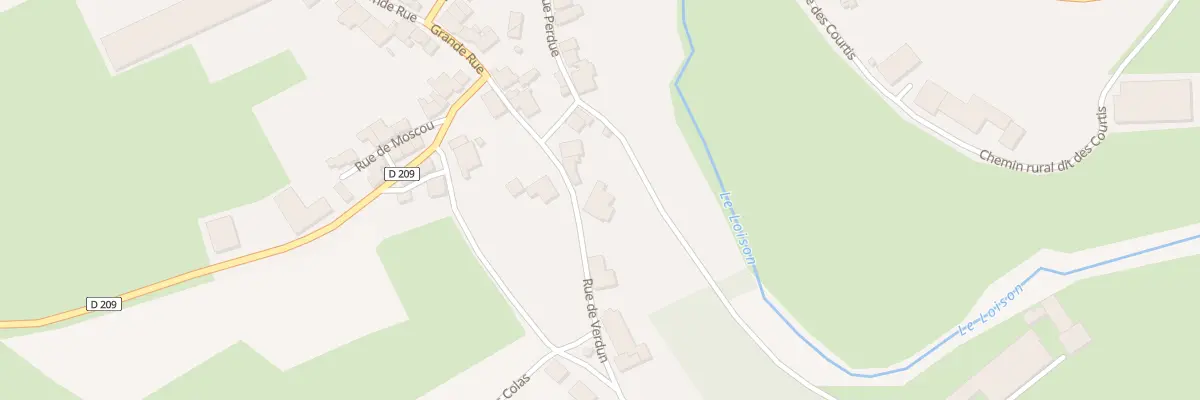 Plan du 9 Rue de Verdun à Quincy-Landzécourt