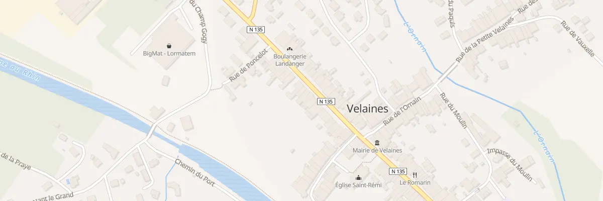 Plan du 20 Rue de Tronville à Velaines