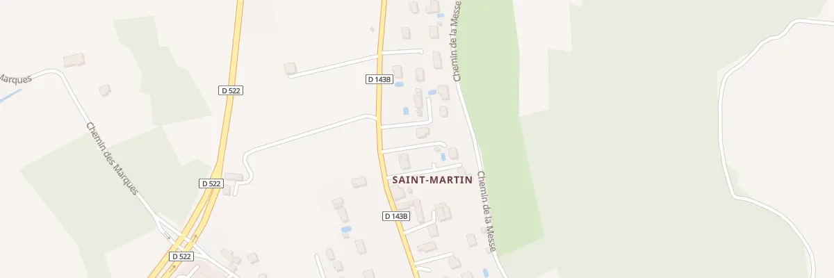 Plan du 190 Che de Saint Martin à Saint-Savin