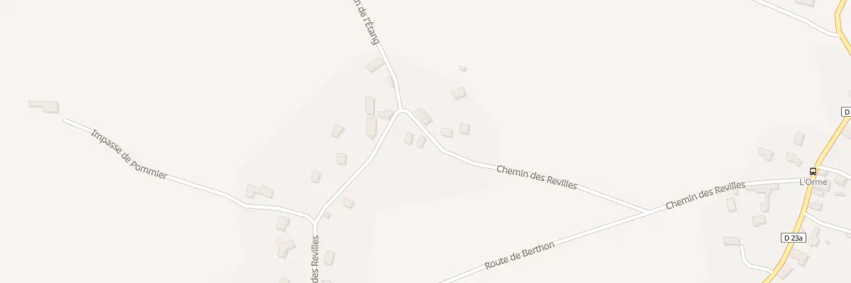 Plan du 437 Che des Révilles aux Éparres