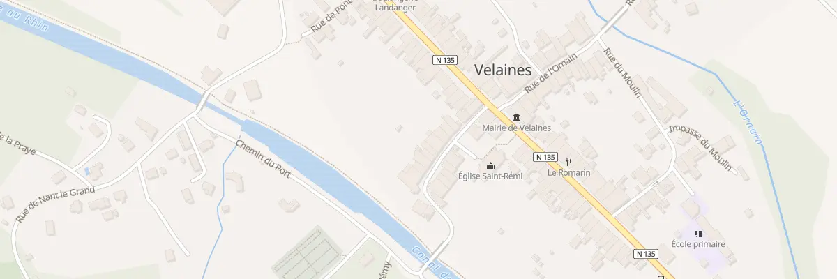 Plan du 11 Rue de Truson à Velaines