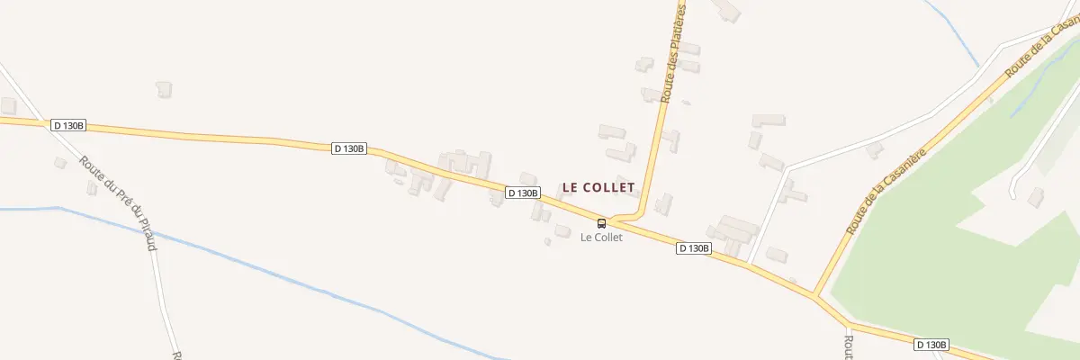 Plan du 885 Rte du Village à Saint-Pierre-de-Bressieux