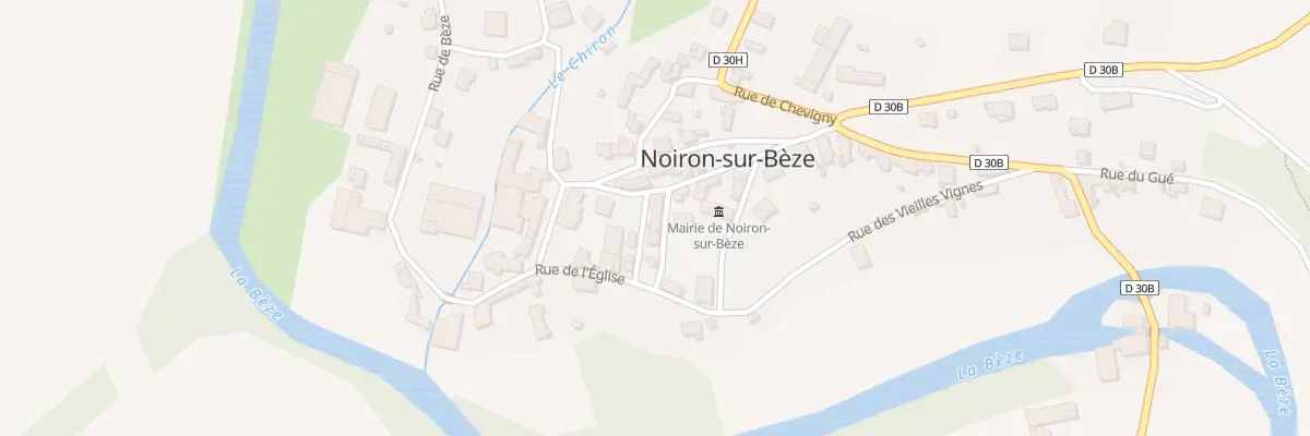 Plan du 1 Rue du Camion à Noiron-sur-Bèze