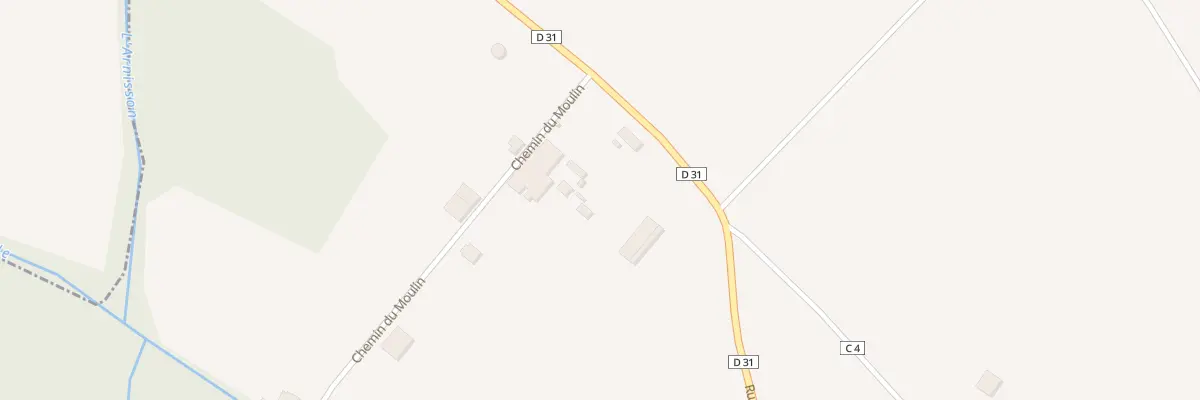 Plan du 13B Rue du Moulin à Champdôtre