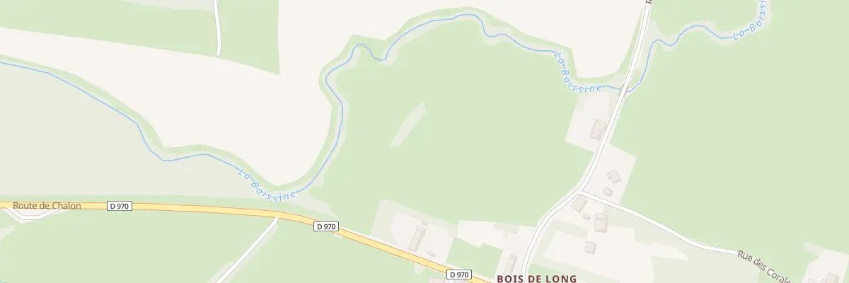 Plan du 1650 Rte de Chalon à Sens-sur-Seille