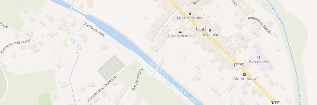Plan du 25 Rue de Truson à Velaines