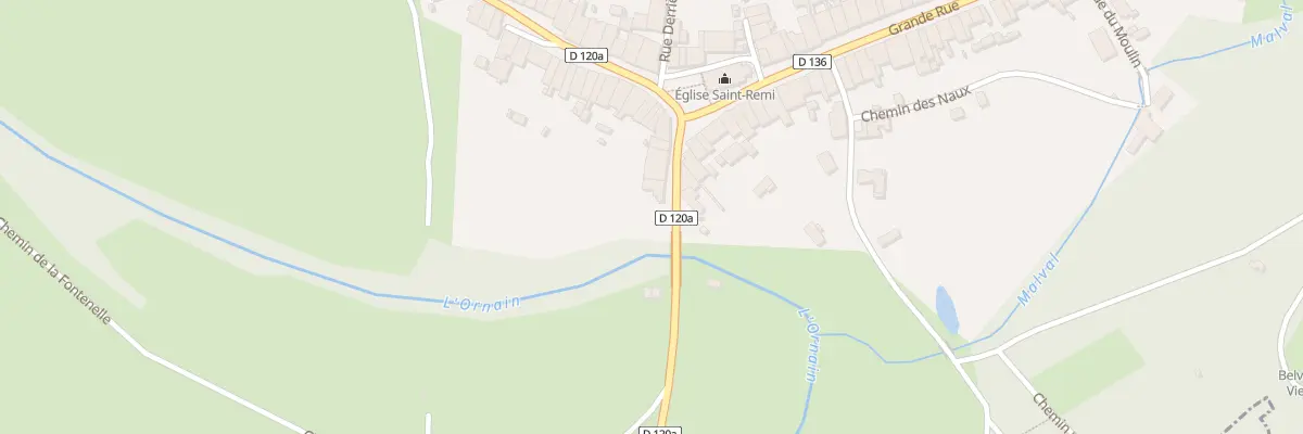 Plan du 8 Rue de Velaines à Nançois-sur-Ornain