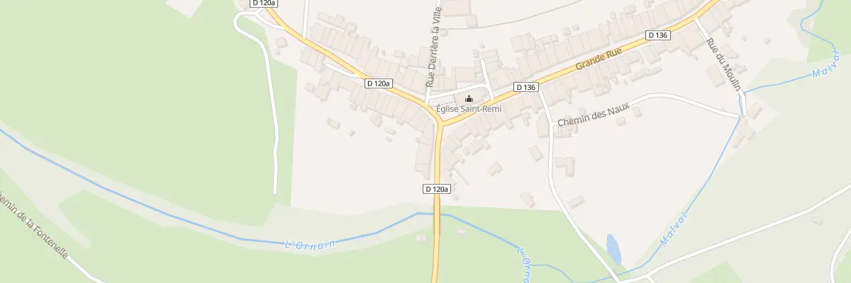 Plan du 4 Rue de Velaines à Nançois-sur-Ornain