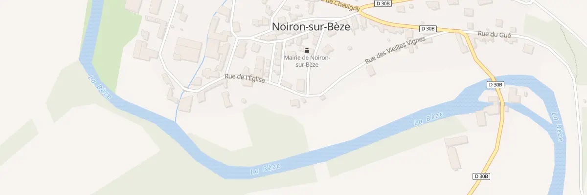 Plan du 3 Rue de l’Eglise à Noiron-sur-Bèze