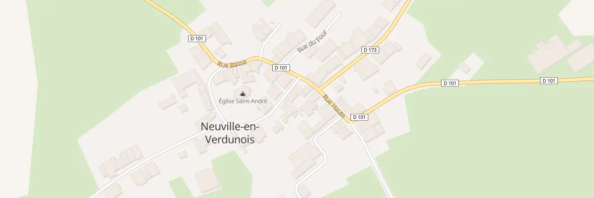 Plan du 10 Rue de la Chalaide à Neuville-en-Verdunois
