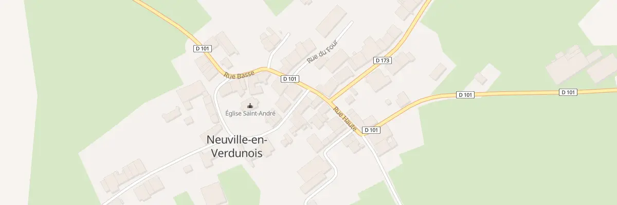 Plan du 12 Rue de la Chalaide à Neuville-en-Verdunois